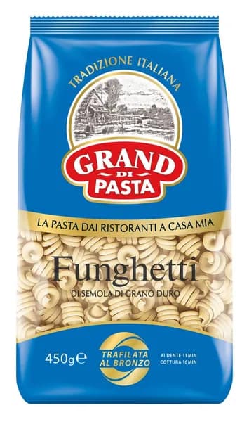Макаронные изделия Grand di Pasta Фунгетти 450 г