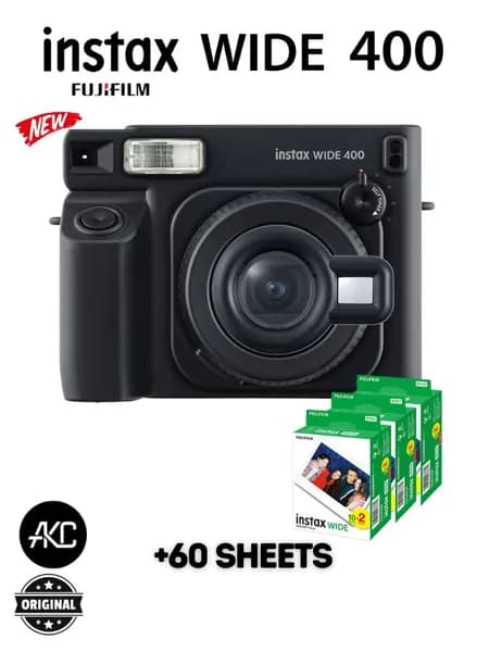 Фотоаппарат моментальной печати Fujifilm Instax Wide 400 Black