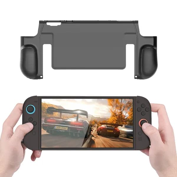 чехол для Nintendo Switch 2, из материала PC+TPU, с подставкой
