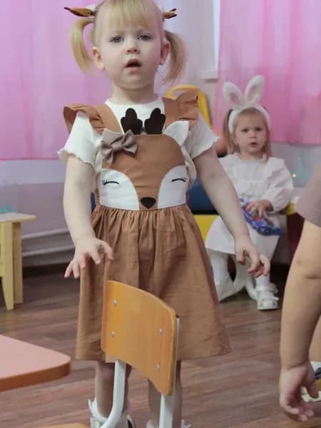 Платье сарафан нарядное Бэмби на елку новогоднее