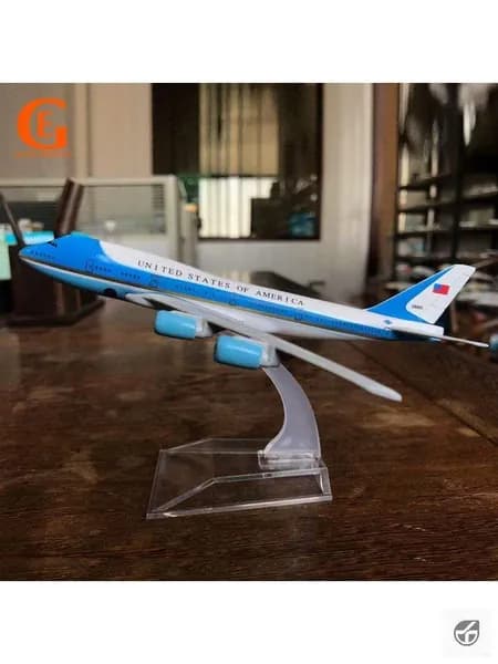 Металлическая Модель Самолета Боинг 747, Американские Авиалинии
