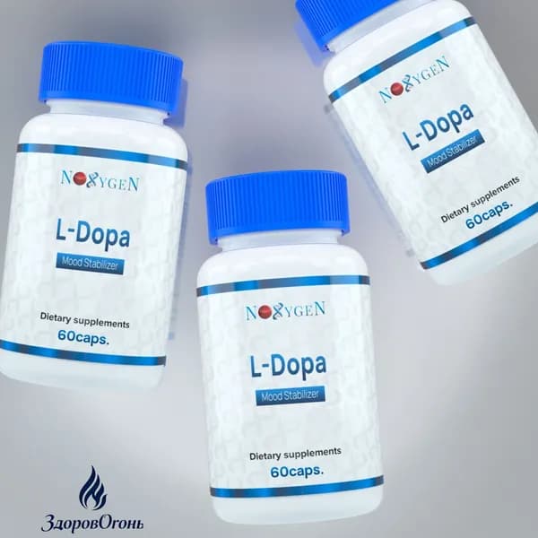 L-Dopa 60 капс. синтез дофамина, улучшение когнитивных способностей мозга