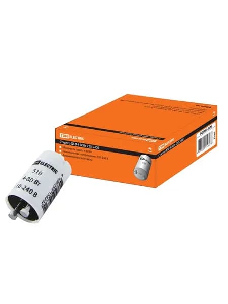 Стартер S10 4-80Вт 220-240В, 10 шт