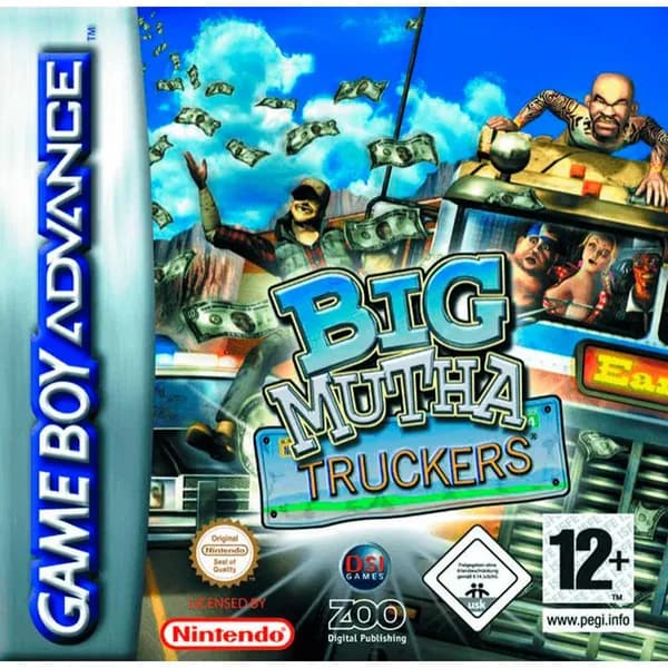 Игра Big Mutha Truckers (русские субтитры) для GBA