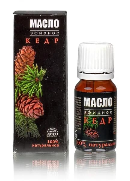 Эфирное масло Aveo "Кедр", 100% натуральное, 10 мл