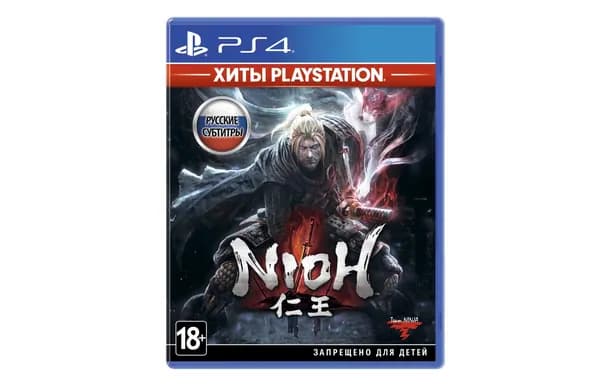 Игра PS 4 Игра Nioh (Диск) (PlayStation 4, PlayStation 5, Русская версия)