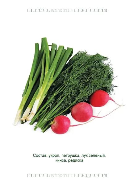 delivery-time Набор зелени Кинза, Лук зеленый, Петрушка 500 г