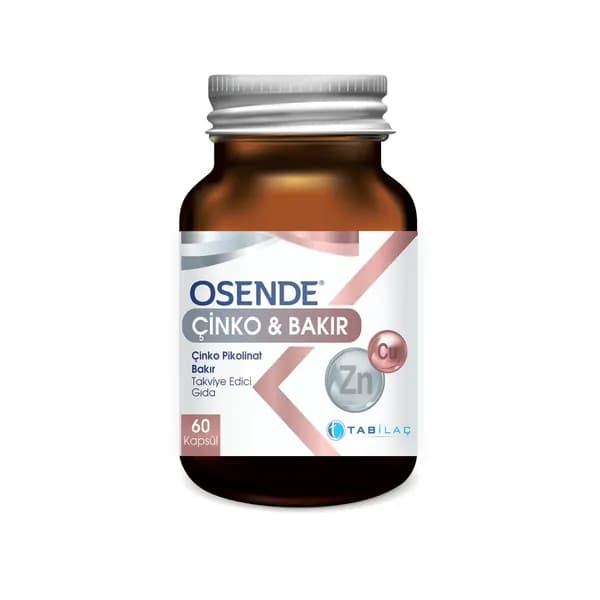 Osende Цинк Медь 60 капсул
