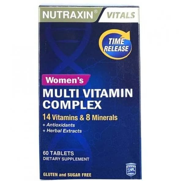 Женский мультивитаминный комплекс Nutraxin, 60 таблеток