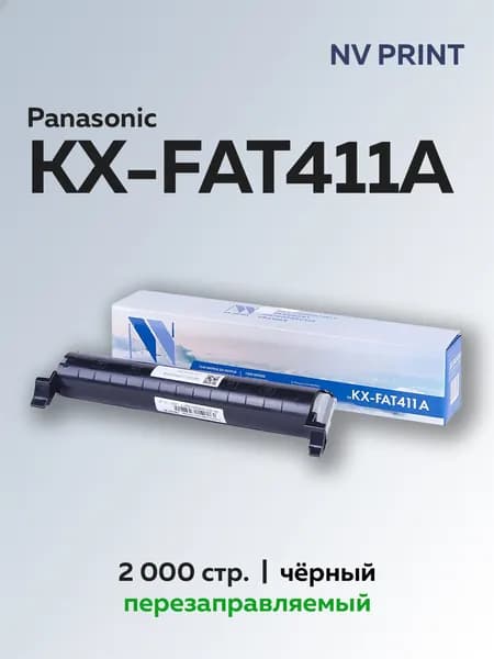 Картридж NV Print KX-FAT411A для Panasonic KX-MB2000/MB2020/MB2030