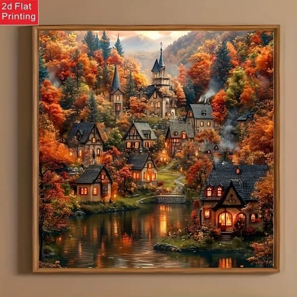 1 комплект DIY 5D-рисунок из алмазов без рамки