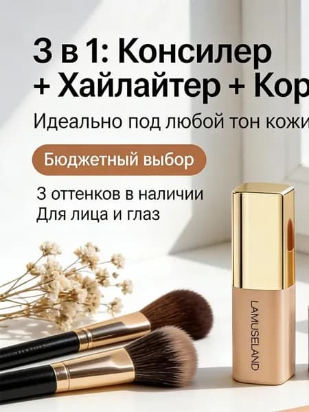 Водостойкий консилер для легкого макияжа на и 3,5 г