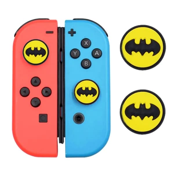 Накладки на стики нинтендо свитч Nintendo Switch для контроллеров Joy-Con Человек-паук, Бэтмен, Марио, Обитель зла