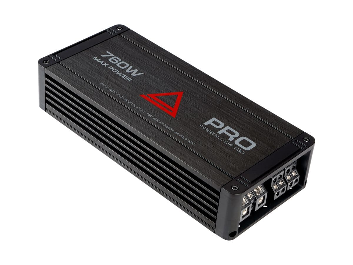 Автомобильный усилитель 4 канала AURA FIREBALL-D4.190 PRO