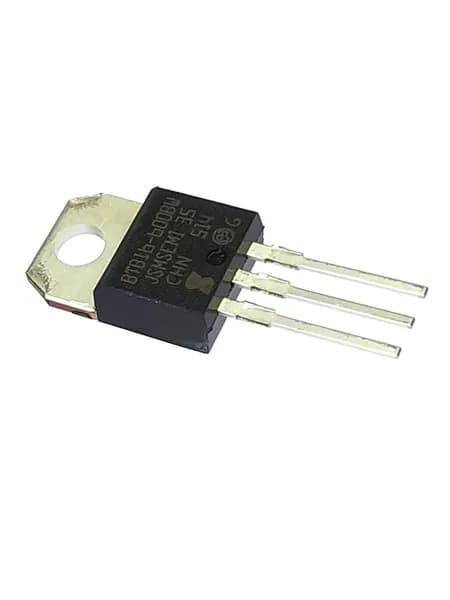 BTB16-600BW, Симистор, 600В, 16А, бесснаберный, корпус TO220 неизолированный (улучшенная теплоотдача)