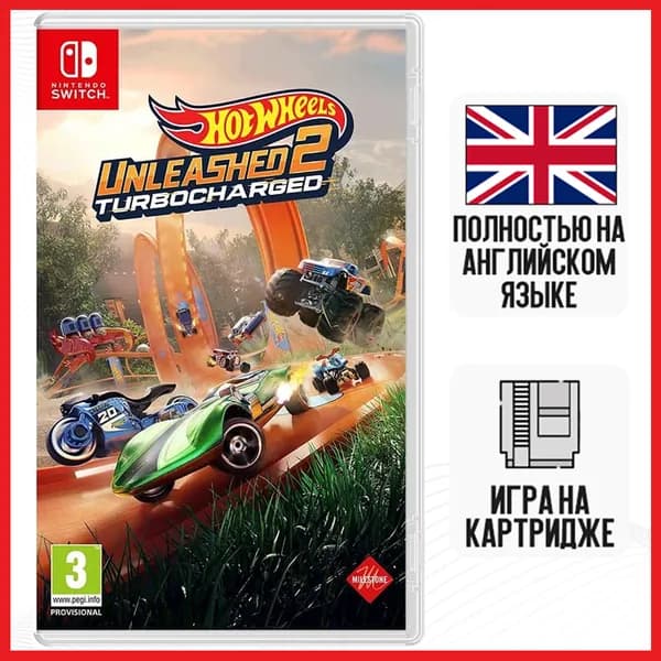 Игра Hot Wheels Unleashed 2: Turbocharged (Nintendo Switch, Английская версия)