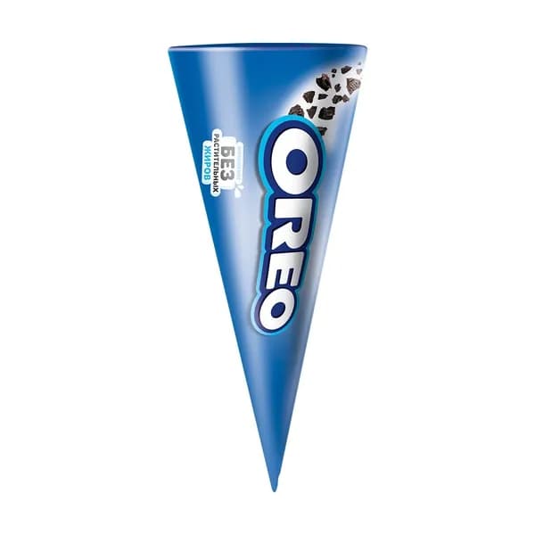Мороженое Рожок Ванильное с кусочками печенья 120 мл Oreo