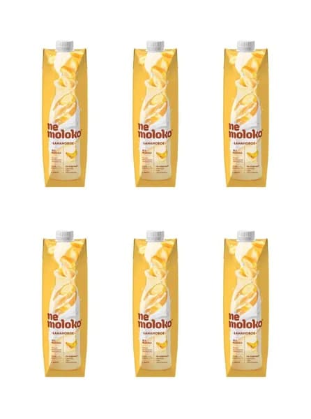 Nemoloko Напиток Professional миндальное на соевой основе, 1 л, 6 шт