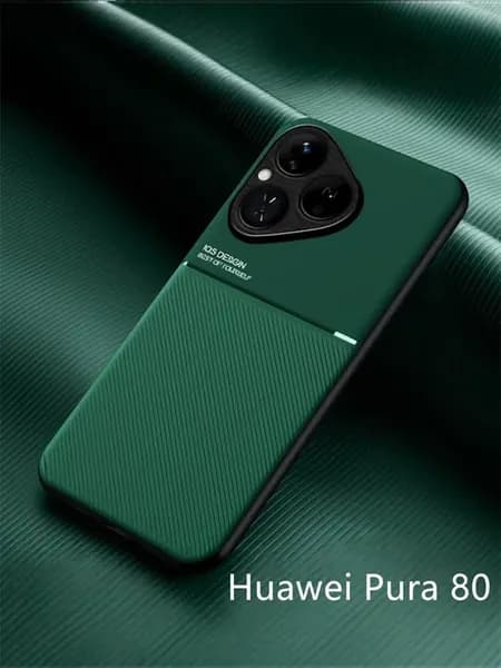 Кожаный чехол для Huawei Pura 80 ( Хуавей Пура 80 )