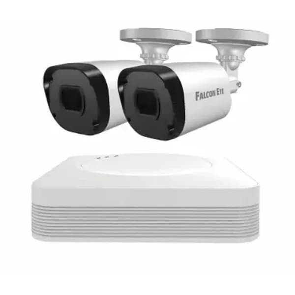 Система видеонаблюдения Falcon Eye FE-104MHD Light Smart Уличная 2 Мп, тип Проводной Комбинированная расцветка, Цилиндрическая