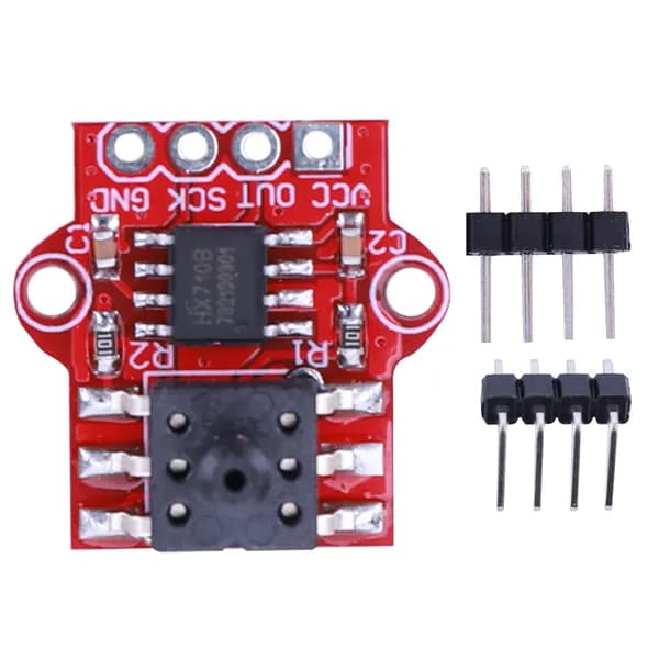 Датчик давления 0 40 кПа для Arduino, цифровой модуль с штуцером 2.5 мм, питание 3.3 5 В