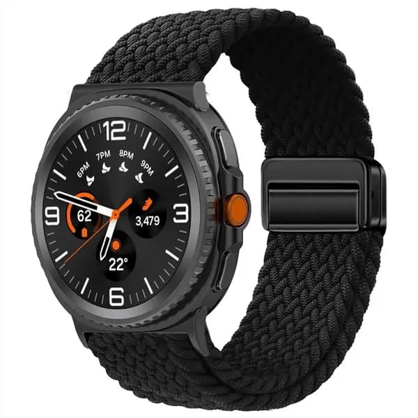 Магнитный ремешок из нейлона для Samsung Galaxy Watch 8/8 Classic с петлей 40 мм, 44 мм, 46 мм, браслет для смарт-часов Galaxy Smart Watch