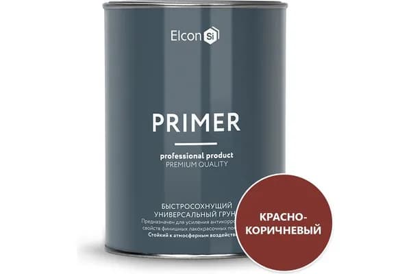Элкон Праймер/ Грунтовка Elcon Primer красно-коричневая 0,8 кг