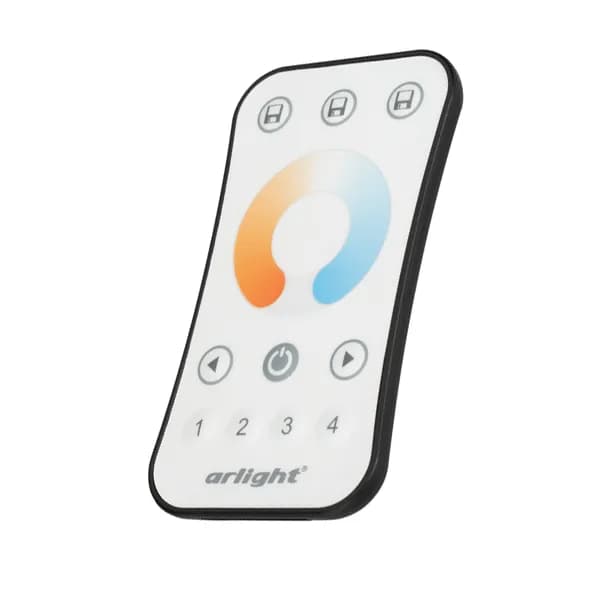 Пульт управления мультибелой подсветкой SMART-R40-MIX (4 зоны, 2.4G) (Arlight, IP20 Пластик, 5 лет)