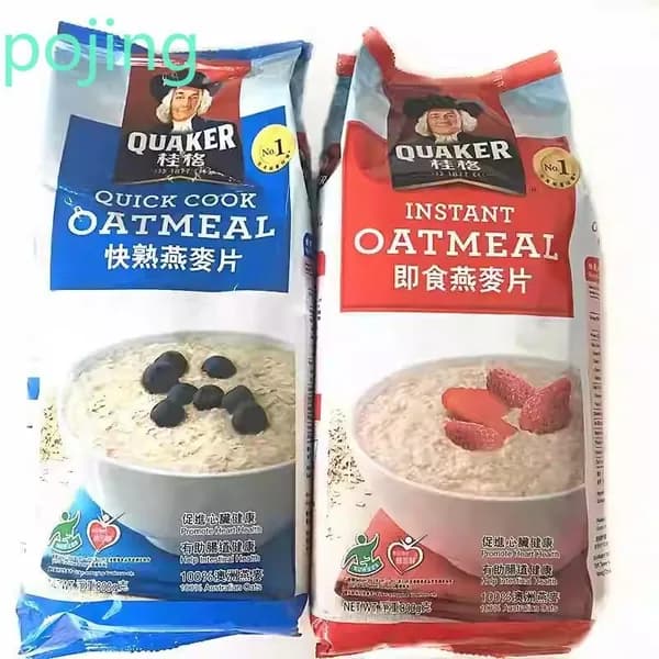 Quaker Овсяные хлопья быстрого приготовления со вкусом клубники из Австралии