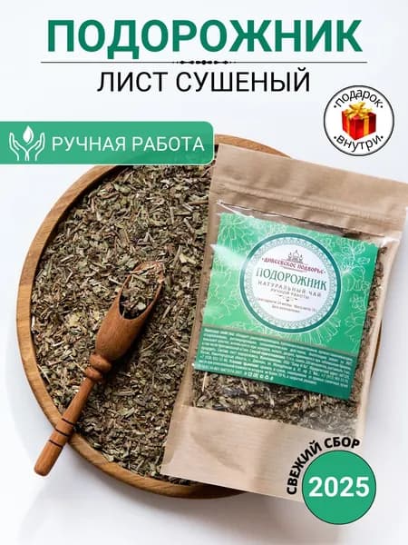 Подорожник трава сушеная листья