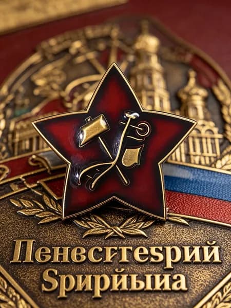 Советская звезда 1918 года знак отличия