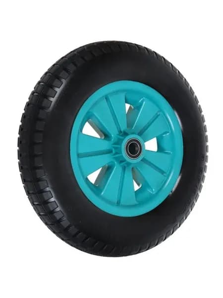Колесо PU 3.00-8 3.25 D20 мм с подшипником для тачки