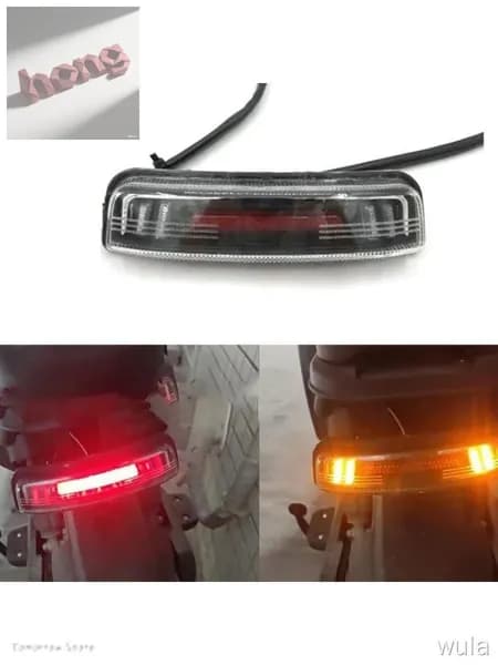 Задний фонарь с поворотниками (12V 48V 60V ), для citycoco электросамоката / электровелосипедов