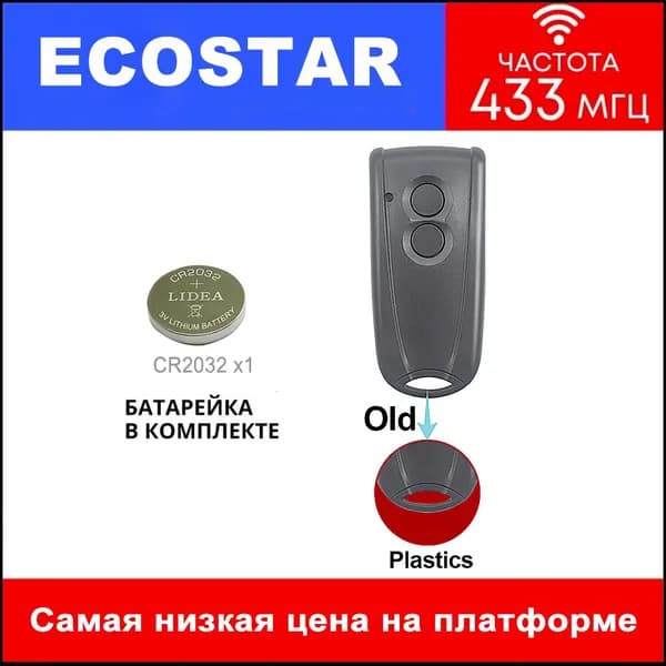 Пульт дистанционного управления Hohmann RSC2 новый; 433 мгц; (Hormann); для автоматических ворот и препятствий.