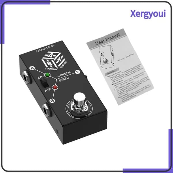 Педали для электрогитары, портативная ABY Box, для гастролирующих музыкантов