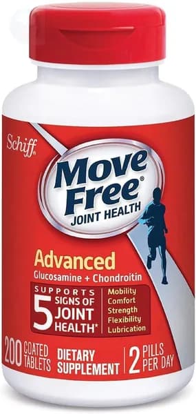 Move Free Advanced, Суставное здоровье, Таблетки (200 штук)