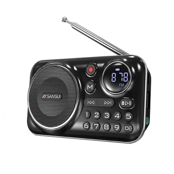 Портативный MP3-плеер F21 с FM-радио, Черный