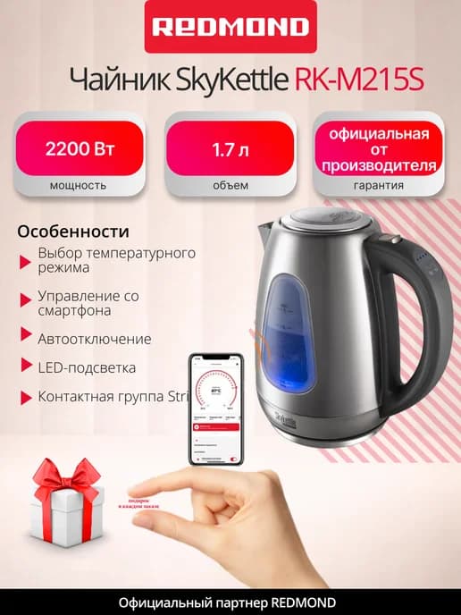 Чайник SkyKettle RK-M215S