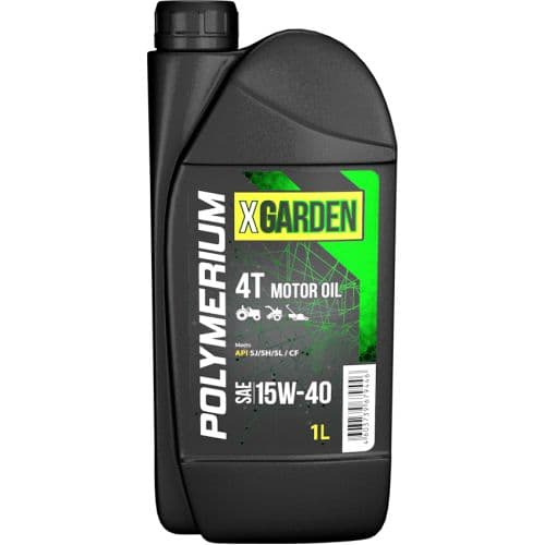 POLYMERIUM x-garden 15W-40 Масло моторное, Полусинтетическое, 1 л