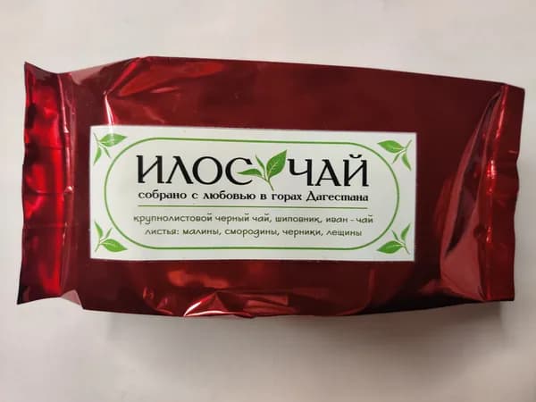 Чай со сбором листьев и шиповником из Дагестана ИЛОС