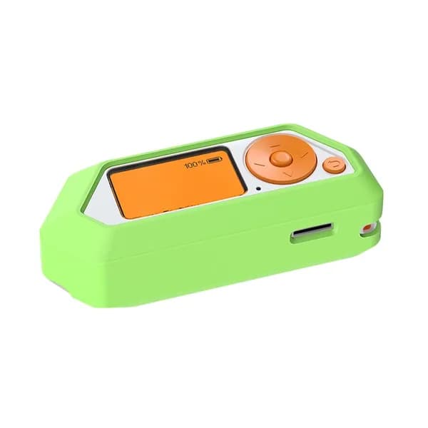 Силиконовый чехол для Flipper Zero, зелёный, полная защита