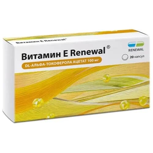 RENEWAL Витамин Е капс. 330г №30