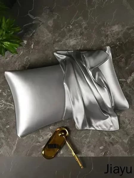 Наволочка, Натуральный шелк, 50x70 см  1шт