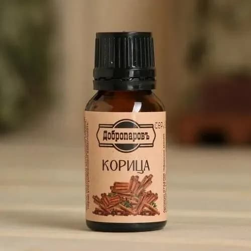Эфирное масло Добропаровъ Корица, флакон-капельница, 17 мл