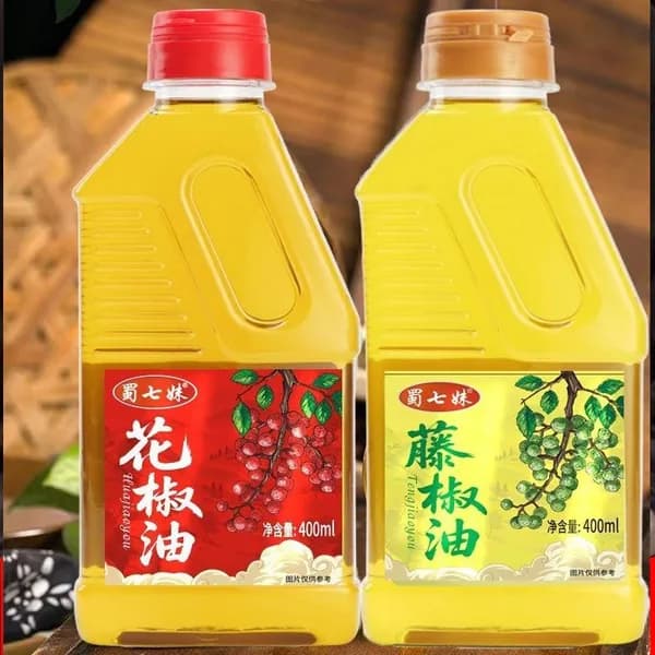 Масло из перца и кунжута очень острое, из Сычуаня, для приготовления салатов и лапши