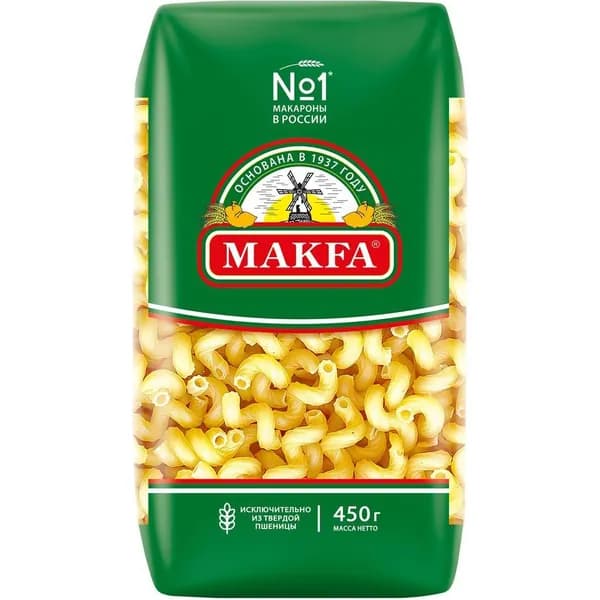 Макаронные изделия Makfa Витки 450 г