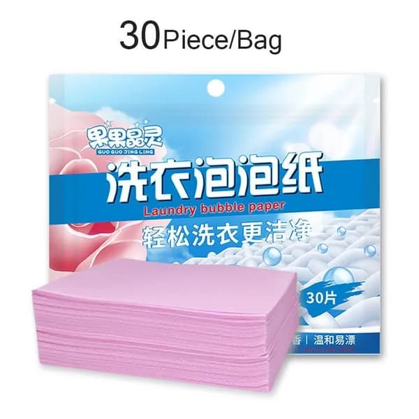 Концентрированные стиральные таблетки <Все в одном>: мощное удаление пятен + кондиционер. Универсальное моющее средство для стиральной машины вместо порошка и геля.