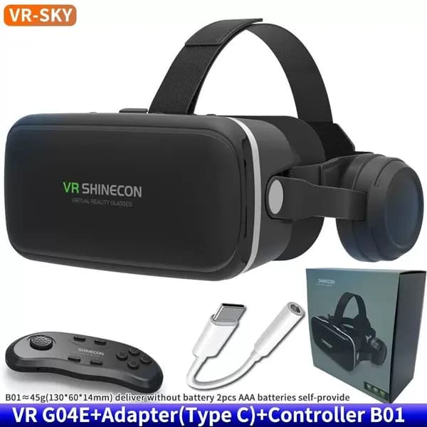 Очки виртуальной реальности с геймпадом / VR очки для смартфона