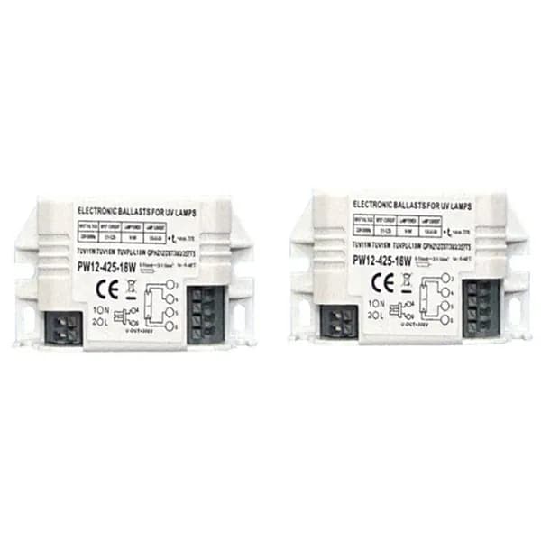Универсальный электронный балласт 220V 18W для УФ-ламп G23, G10q, G5 / UVC-облучения.