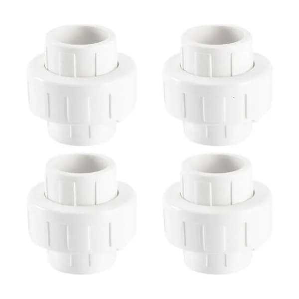 4 шт. Фитинги для аквариума из ПВХ, 25MM